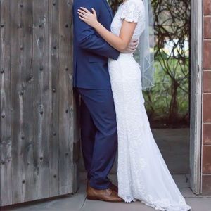 Hand Beaded Wedding Dress